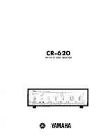 Yamaha CR-620 - Service Manual 